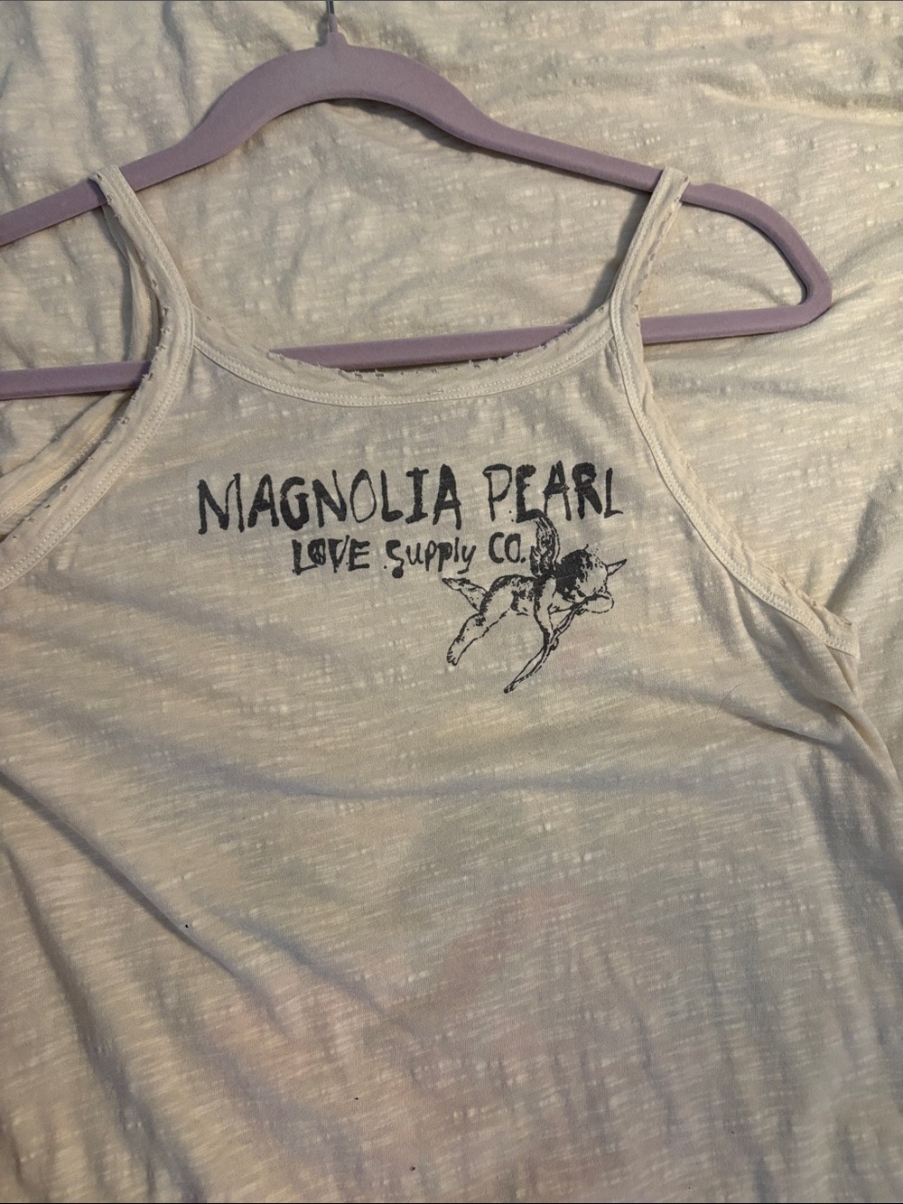 Magnolia Pearl Abbeyrosa Lana Tank Dress- moonlight - Picture 4 of 4